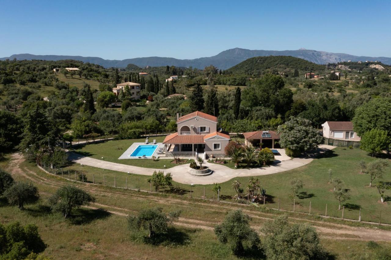 Country Villa Verde - 2Floor Family Home Kouramaditika Exterior foto
