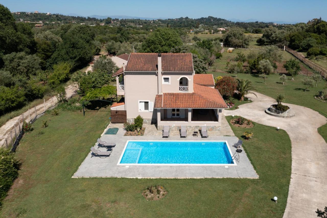 Country Villa Verde - 2Floor Family Home Kouramaditika Exterior foto