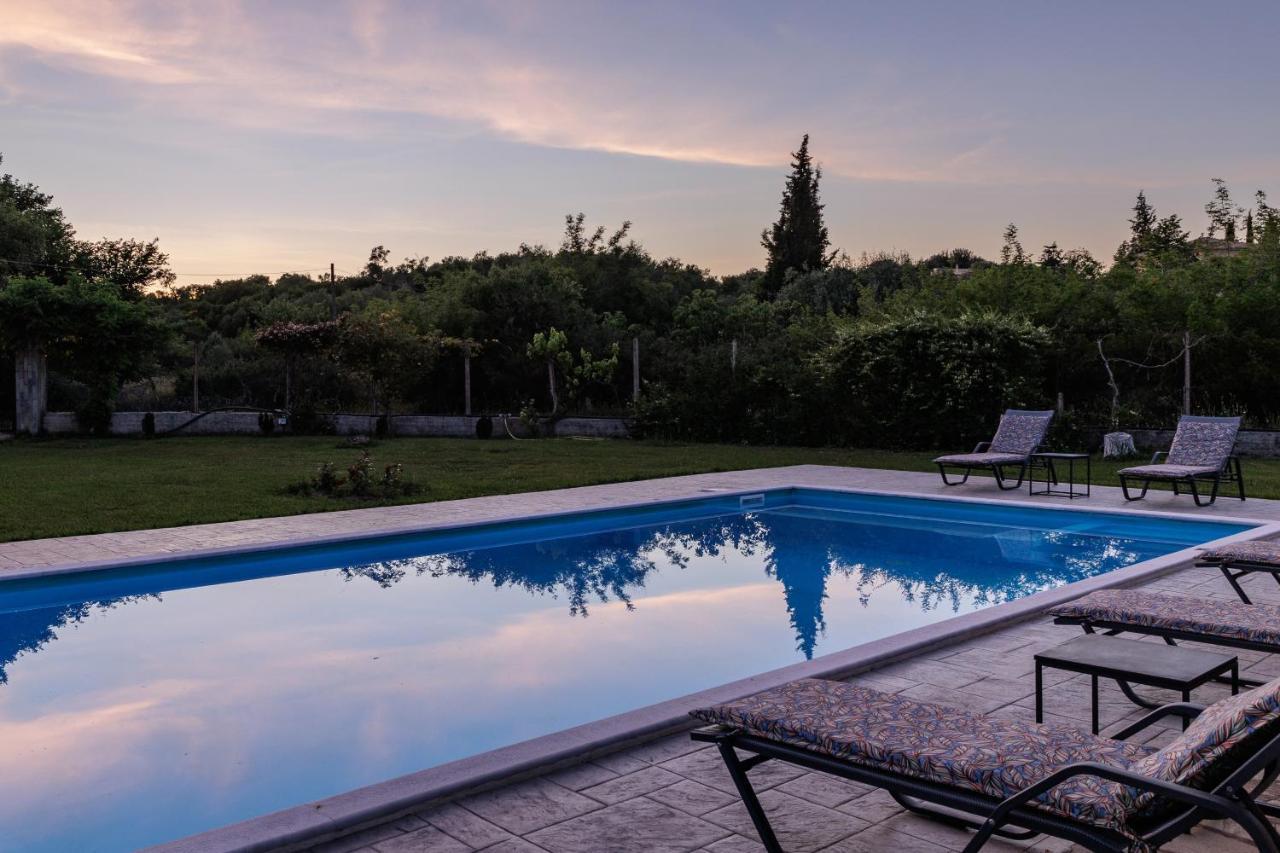 Country Villa Verde - 2Floor Family Home Kouramaditika Exterior foto
